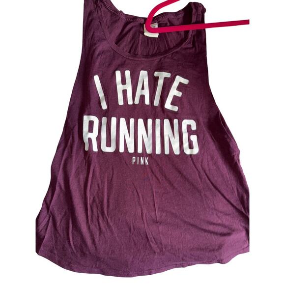 PINK VICTORIAS SECRET tank top size Medium M - Picture 1 of 4